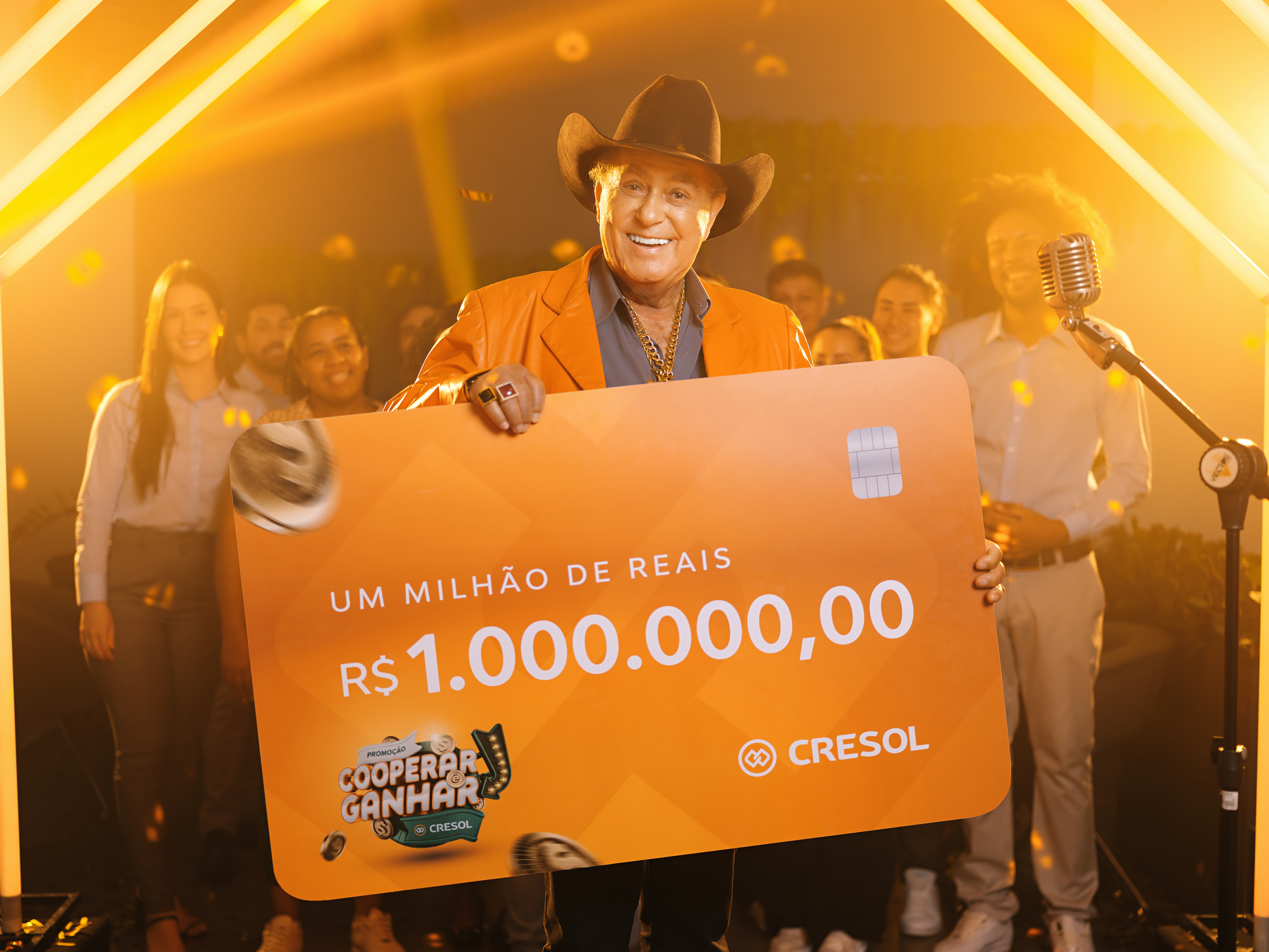 Cresol lança a maior campanha de prêmios do cooperativismo de crédito do Brasil: "Cooperar é Ganhar"