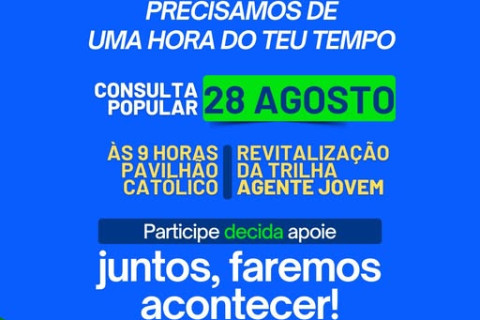 Augusto Pestana: Consulta Popular 2025