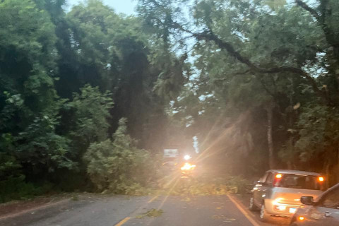 A Ceriluz trabalha para restabelecer o fornecimento de energia ainda na manha desta seta-feira