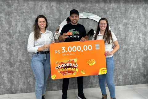 Cooperar é Ganhar: saiba quem são os 18 cooperados da Cresol Raiz ganhadores do segundo sorteio