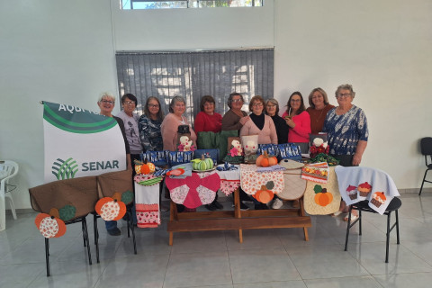 CRAS Augusto Pestana: Curso de Patchwork em parceria com SENAR