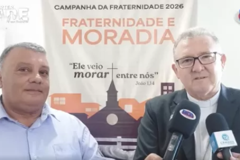 Diocese de Cruz Alta lança Campanha da Fraternidade 2026 e inicia quaresma