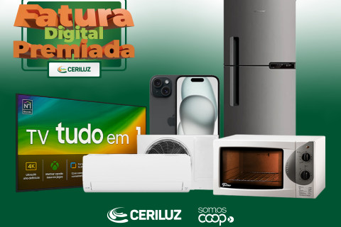 CERILUZ LANÇA CAMPANHA DE PRÊMIOS PARA INCENTIVO À FATURA DIGITAL, COM FOCO EM SUSTENTABILIDADE E PRATICIDADE