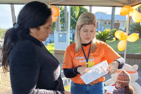 Ação Municipal voltado ao MAIO LARANJA: Quebre o silêncio!