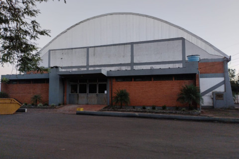 Ginásio de esportes de Augusto Pestana com reformas em fase de conclusão
