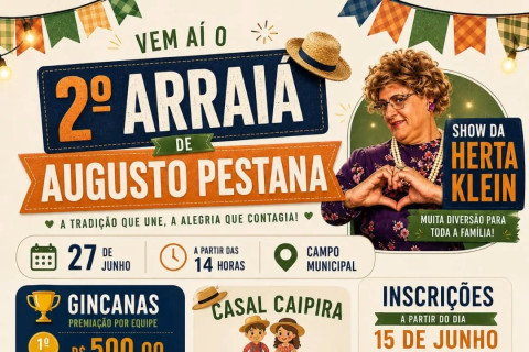 2° Arraiá de Augusto Pestana